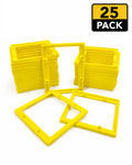 ReceptXtenders Contractor Pack (25) 1/4" Double Gang Outlet Box Extender