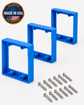 ReceptXtenders (3) Pack 2-Gang 1/2" Electrical Box Spacer