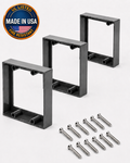 ReceptXtenders (3) Pack 2-Gang 3/4" Electrical Box Spacer
