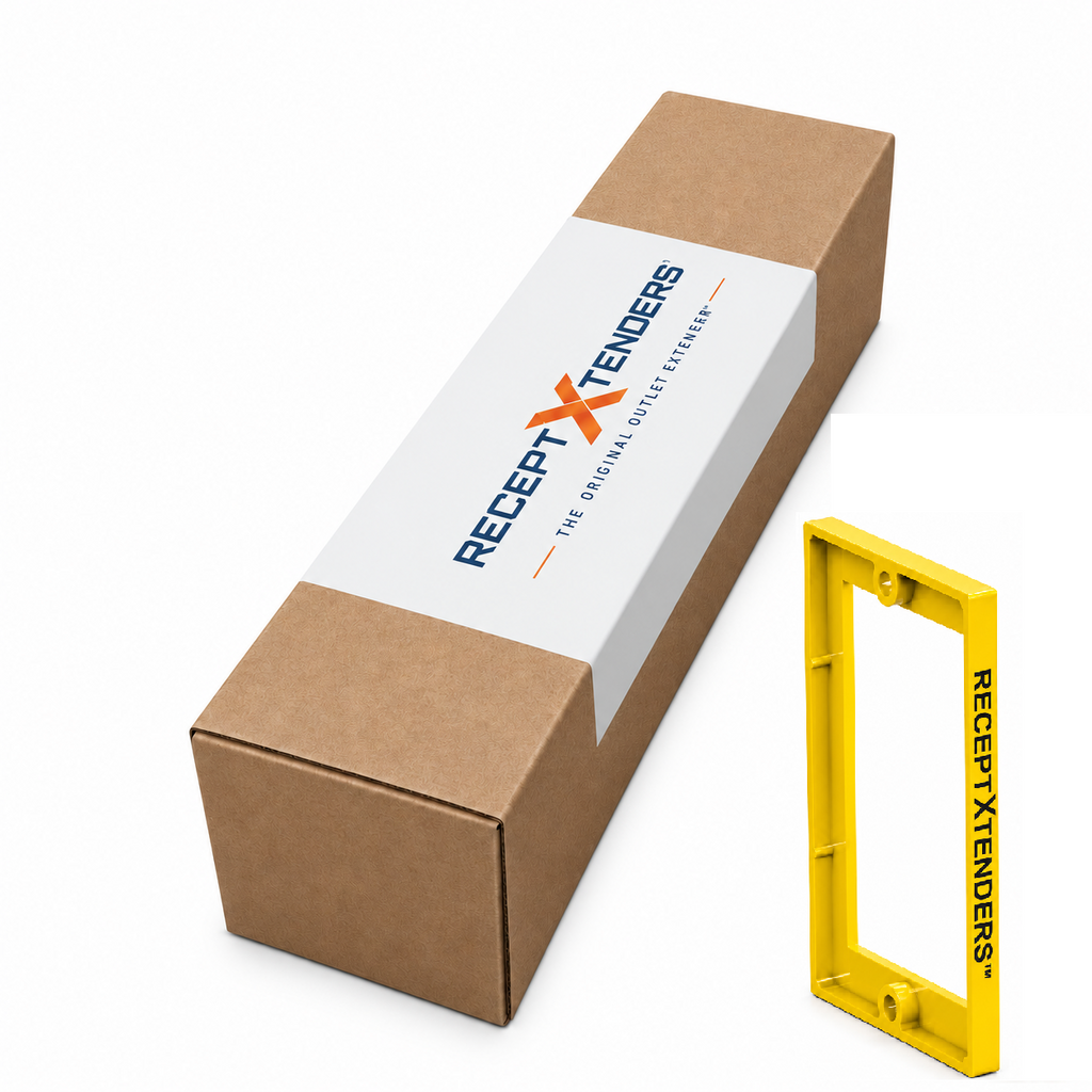 ReceptXtenders Contractor ProBox (58) 1/4" Single Gang Outlet Box Extender