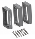 ReceptXtenders (3) Pack 3/4" Single Gang Outlet Box Extender