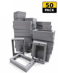 ReceptXtenders Contractor Pack (50) 3/4" Single Gang Outlet Box Extender